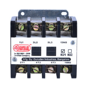 KU CONTACTOR DMC BLACK
